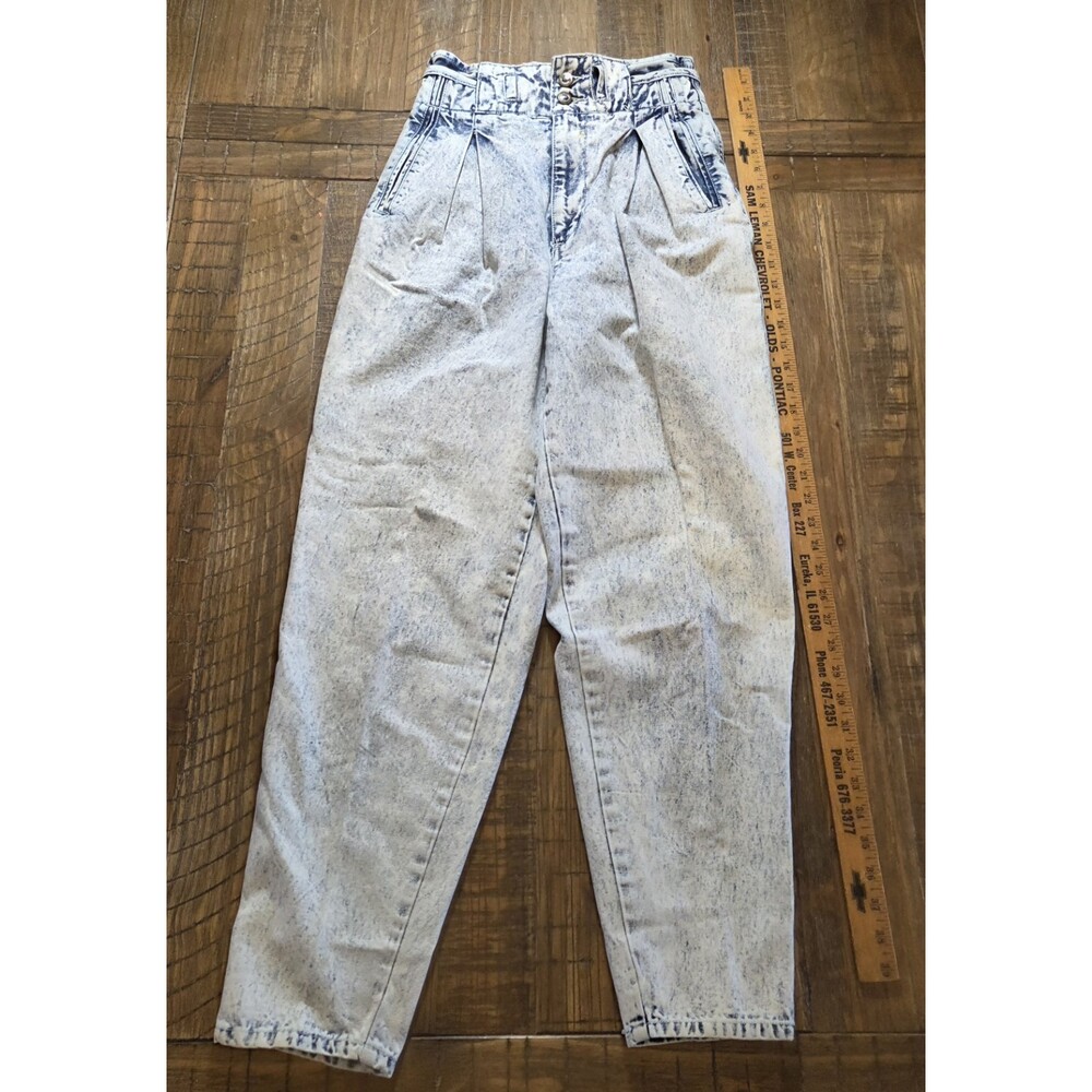 Vintage RIO Stephen Mardon Jeans Size 24 Acid Wash High Rise Size 9 Cotton